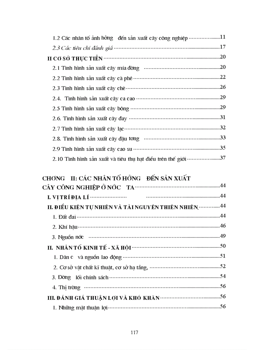 image for page Địa lý cây công nghiệp Việt Nam