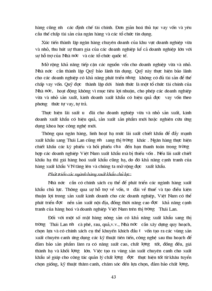 image for page Quan hệ Kinh tế Thương mại Việt Nam Thái Lan trong giai đoạn hiện nay