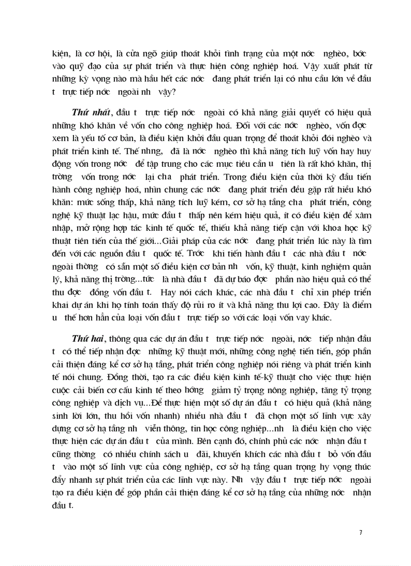 image for page Vai trò của đầu tư trực tiếp nước ngoài ở các nước đang phát triển trong bối cảnh hiện nay