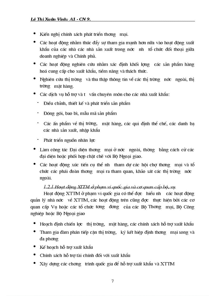 image for page Hoạt động xúc tiến thương mại hỗ trợ xuất khẩu hàng hoá của Việt nam thực trạng và giải pháp 1