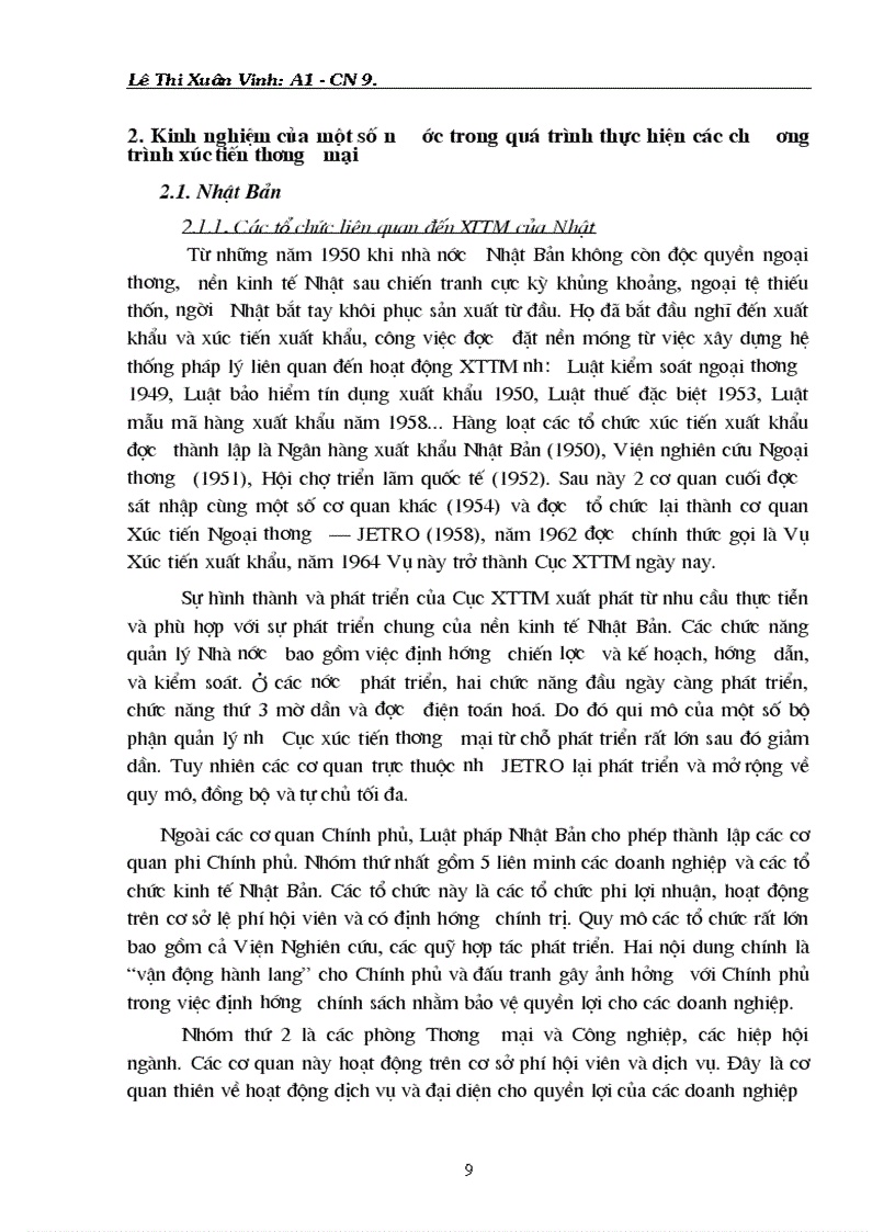 image for page Hoạt động xúc tiến thương mại hỗ trợ xuất khẩu hàng hoá của Việt nam thực trạng và giải pháp 1