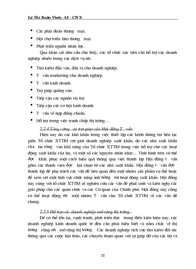 image for page Hoạt động xúc tiến thương mại hỗ trợ xuất khẩu hàng hoá của Việt nam thực trạng và giải pháp 1
