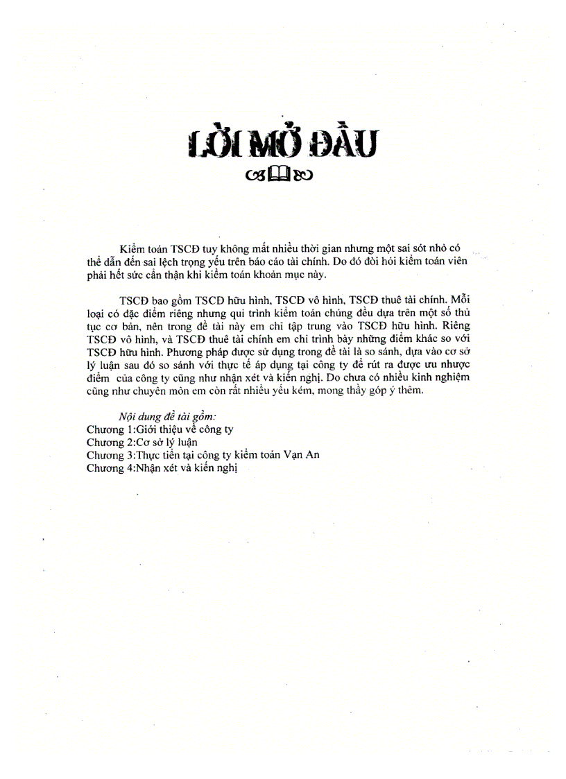 image for page Quy trình kiểm toán TSCĐ và chi phí khấu hao TSCĐ tại công ty kiểm toán