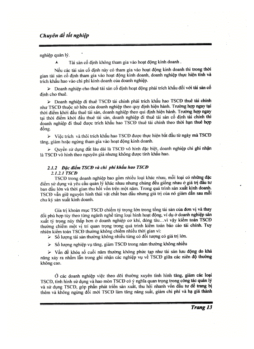 image for page Quy trình kiểm toán TSCĐ và chi phí khấu hao TSCĐ tại công ty kiểm toán