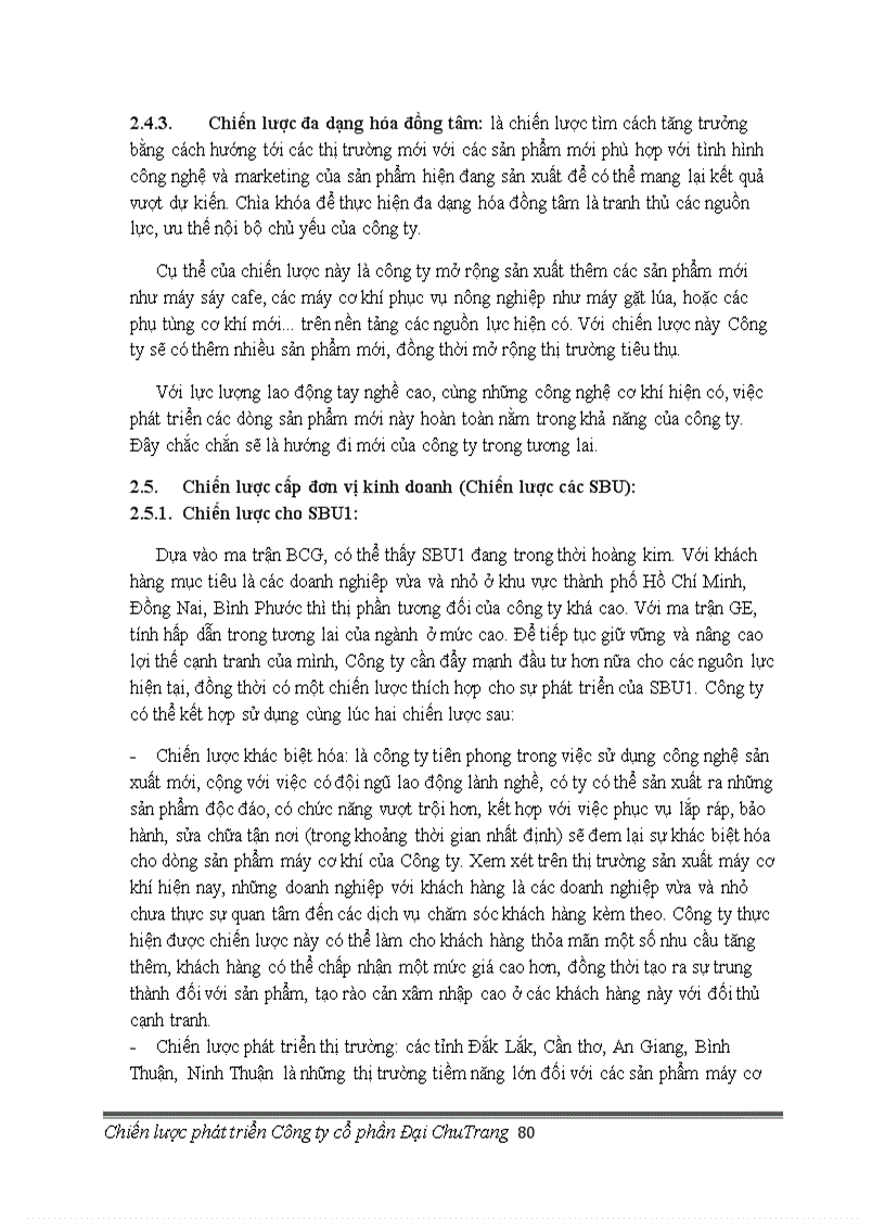 image for page Chiến lược phát triển công ty cổ phần đại chu giai đoạn 2011 2015