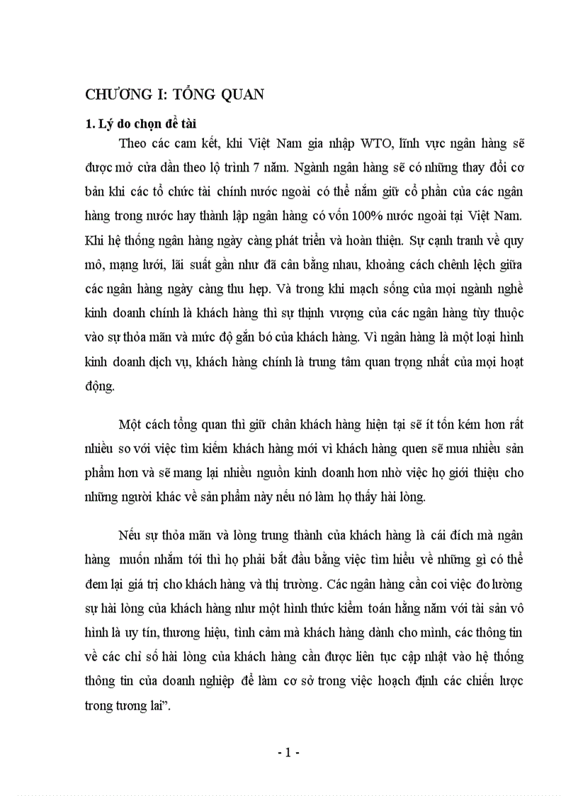 image for page Đo lường mức độ thỏa mãn và sự ảnh hưởng của nó đến lòng trung thành của khách hàng ngân hàng TMCP Sài Gòn Thương Tín
