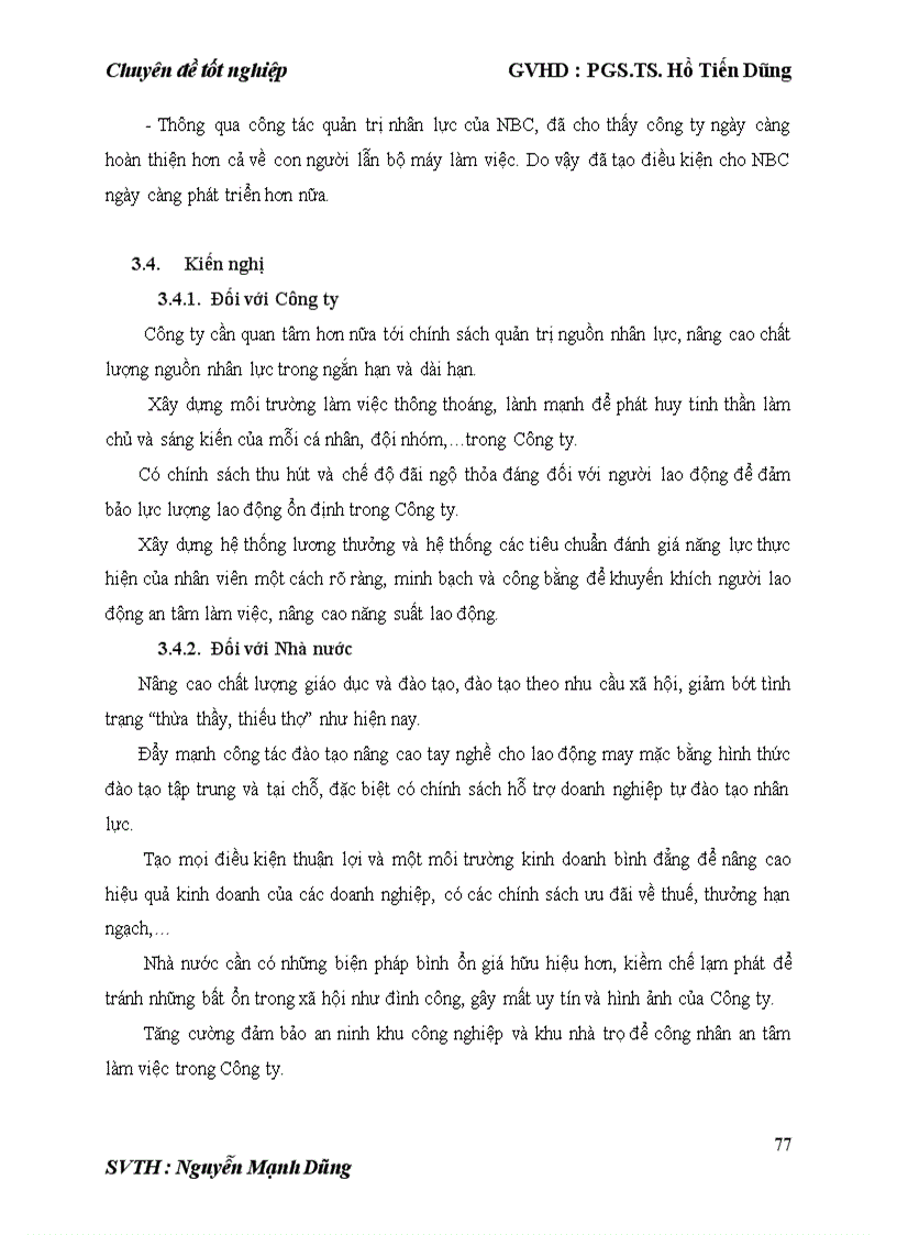 image for page Một số giải pháp hoàn thiện quản trị nguồn nhân lực tại công ty cổ phần may Nhà Bè
