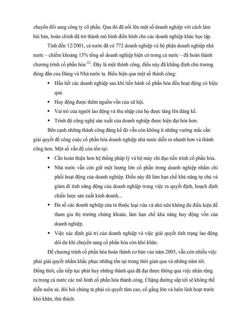 image for page Hiệu quả cổ phần hoá DNNN trường hợp công ty cổ phần An Giang