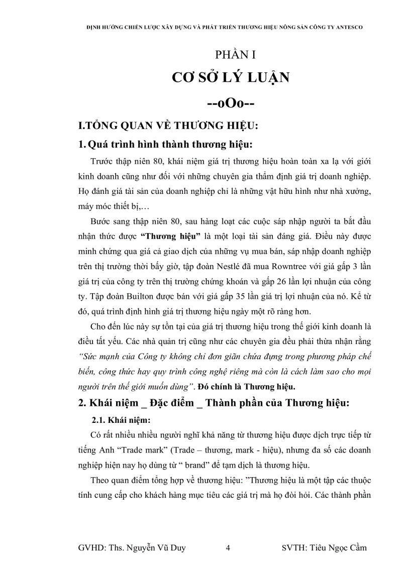 image for page Định hướng chiến lược xây dựng và phát triển thương hiệu cho hàng nông sản công ty Antesco