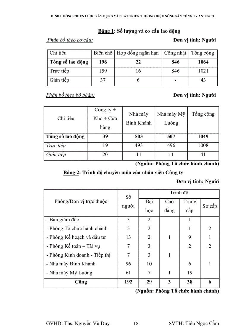 image for page Định hướng chiến lược xây dựng và phát triển thương hiệu cho hàng nông sản công ty Antesco
