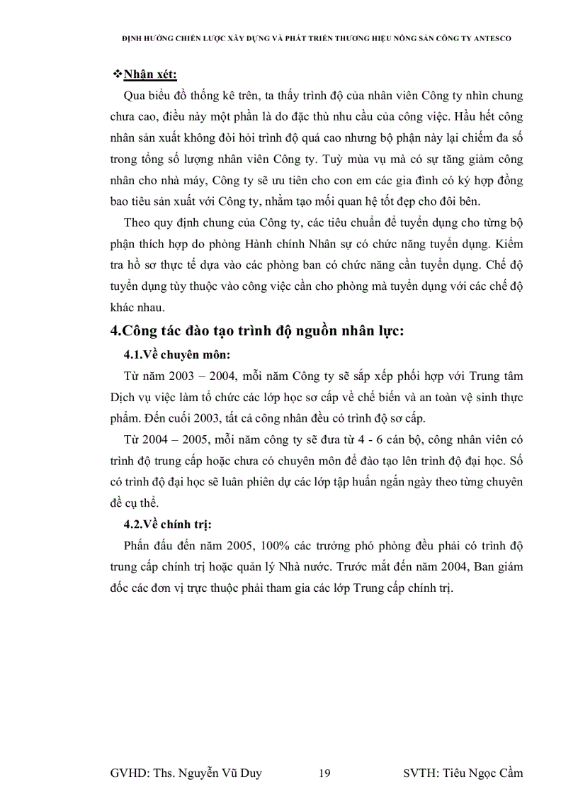 image for page Định hướng chiến lược xây dựng và phát triển thương hiệu cho hàng nông sản công ty Antesco