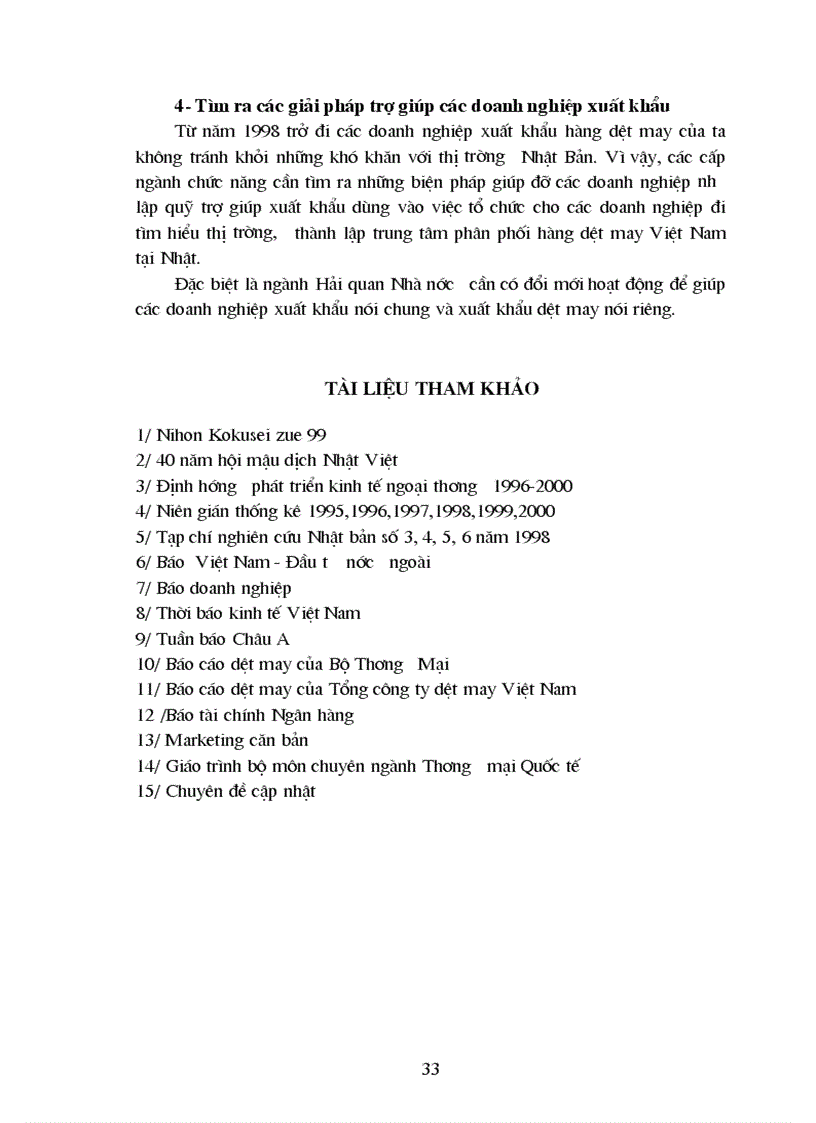 image for page Tình hình sản xuất xuất khẩu hàng dệt may sang Nhật Bản trong những năm gần đây