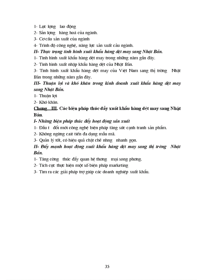 image for page Tình hình sản xuất xuất khẩu hàng dệt may sang Nhật Bản trong những năm gần đây