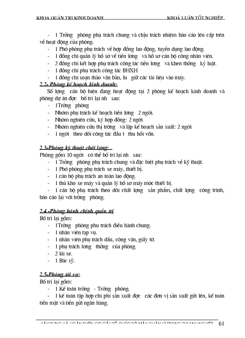 image for page Xây dựng và hoàn thiện cơ cấu tổ chức bộ máy quản lý tại Công ty Đầu tư Xây dựng Hà Nội