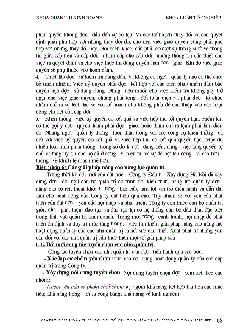 image for page Xây dựng và hoàn thiện cơ cấu tổ chức bộ máy quản lý tại Công ty Đầu tư Xây dựng Hà Nội