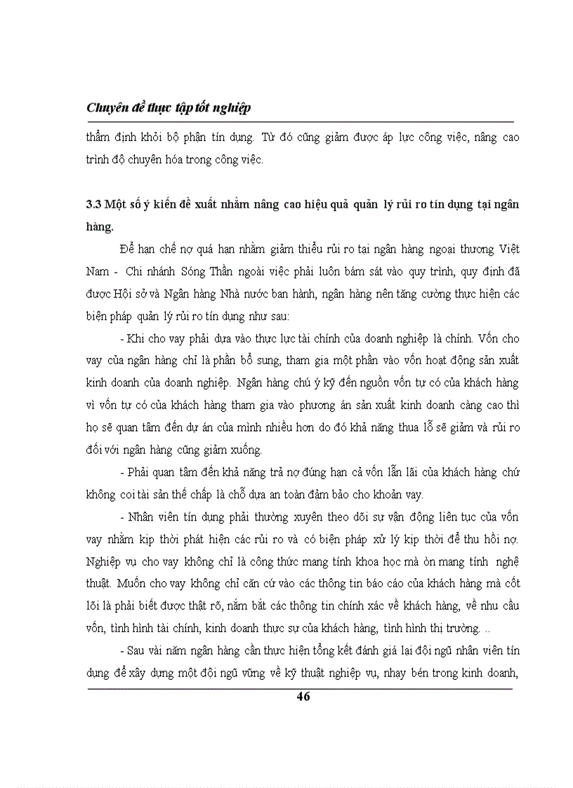 image for page Thực trạng rủi ro tín dụng tại ngân hàng tmcp ngoại thương việt nam vietcombank chi nhánh sóng thần