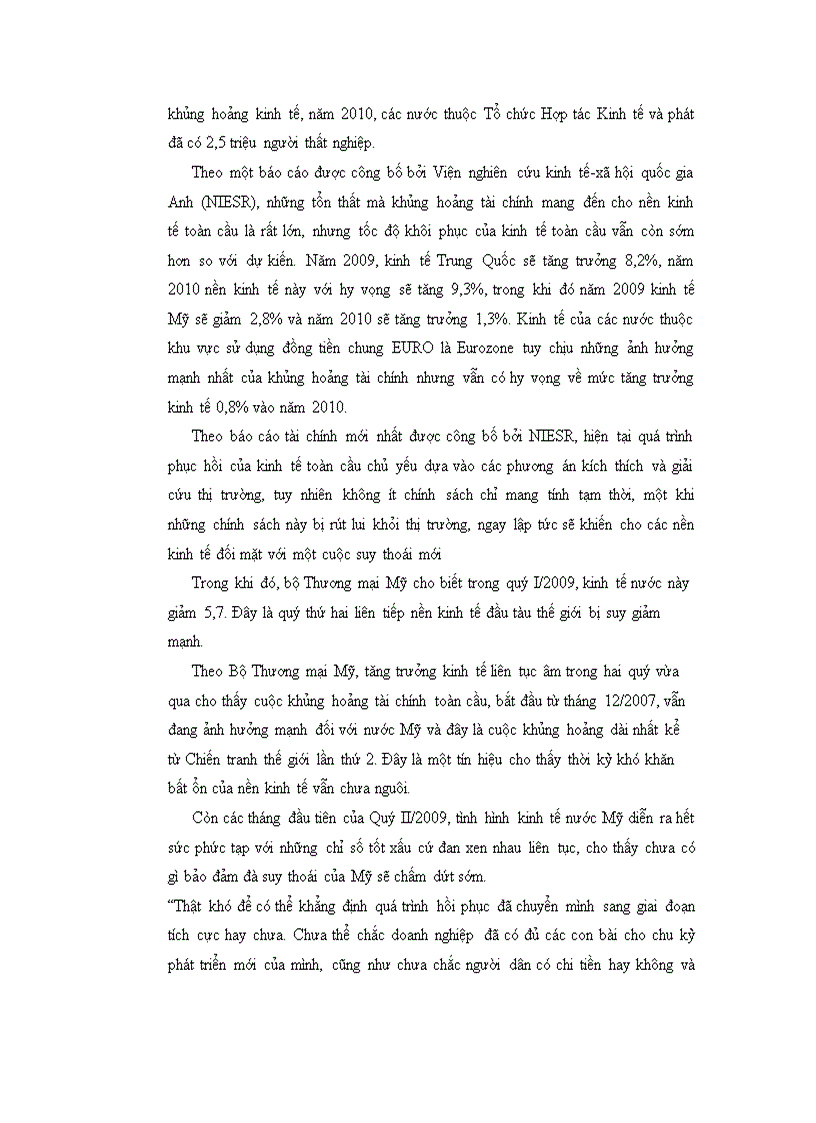 image for page Xu hướng tài khoản vãng lai việt nam hậu khủng hoảng tài chính toàn cầu