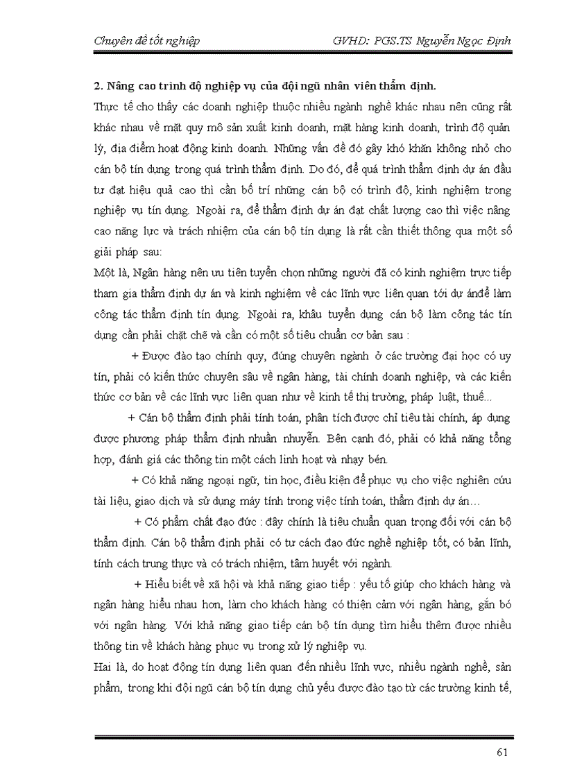 image for page Giải pháp nâng cao chất lượng thẩm định trong hoạt động cho vay trung và dài hạn tại NH TMCP Phương Đông Chi Nhánh Chợ Lớn