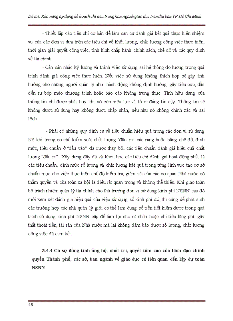 image for page Khả năng áp dụng kế hoạch chi tiêu trung hạn ngành giáo dục trên địa bàn TP Hồ Chí Minh