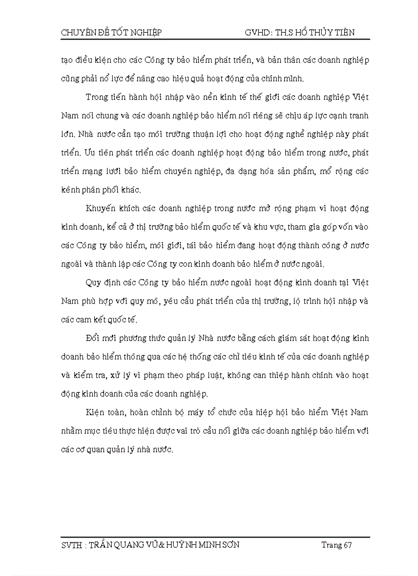 image for page HộI NHậP KINH Tế QUốC Tế VớI VấN Đề Mở CửA THị TRƯờNG BảO HIểM VIệT NAM