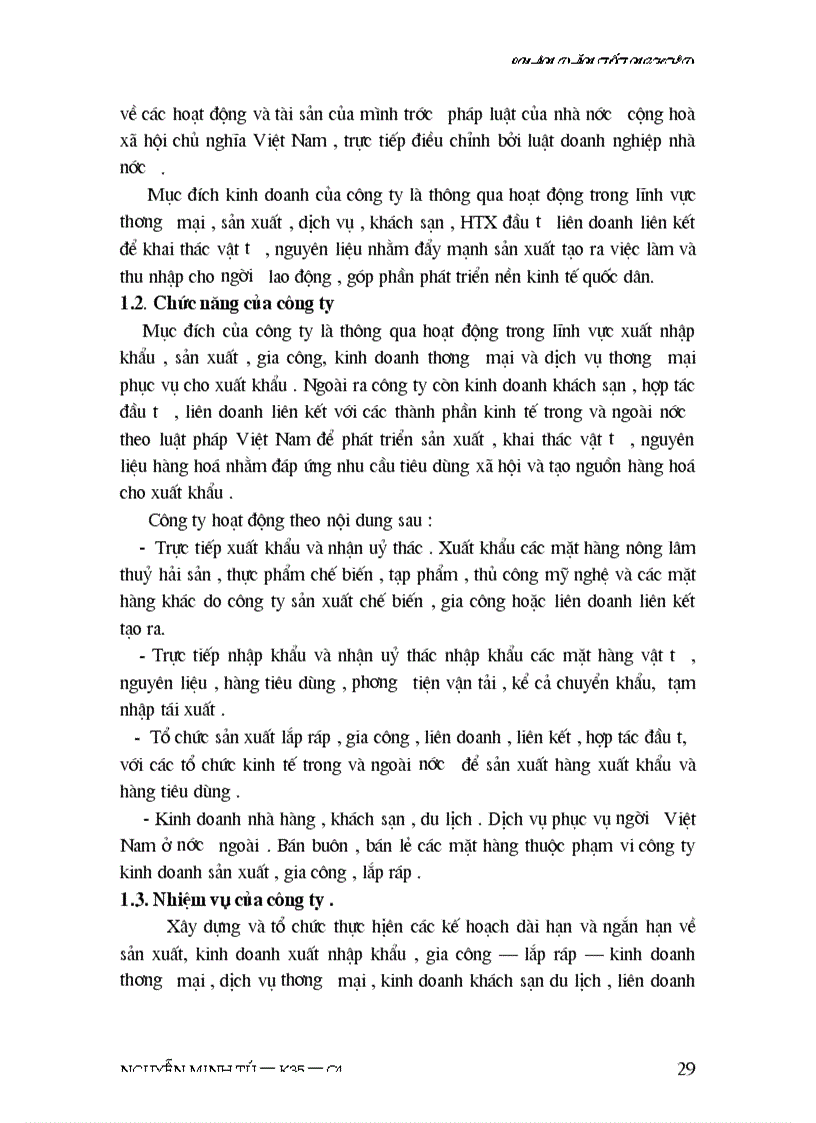 image for page Thực trạng sức cạnh tranh của sản phẩm nông sản của công ty INTIMEX trên thị trường Mỹ