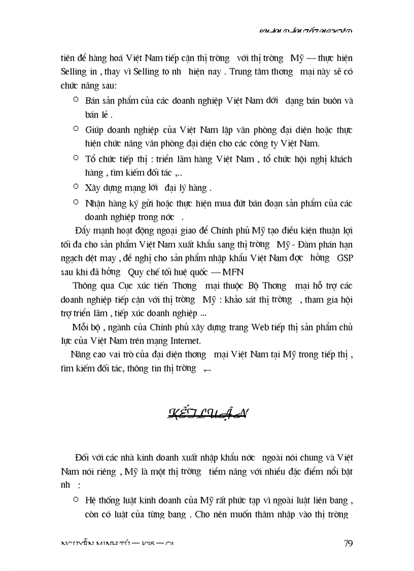 image for page Thực trạng sức cạnh tranh của sản phẩm nông sản của công ty INTIMEX trên thị trường Mỹ