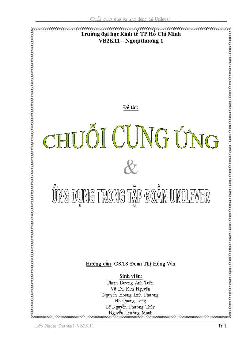 Chi tiết hơn 83 về mô hình chuỗi cung ứng của unilever mới nhất  Tin học  Đông Hòa
