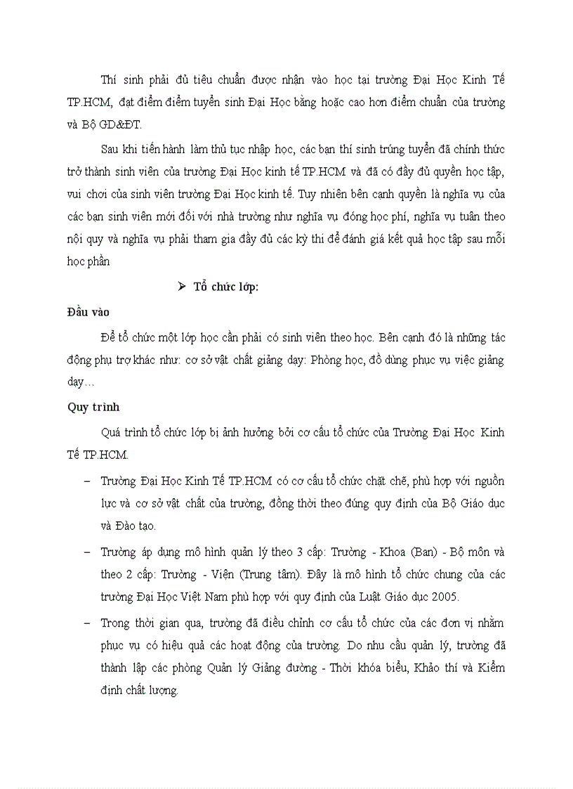 image for page Khảo sát sự hài lòng của sinh viên hệ Đại Học chính quy đối với dịch vụ giảng dạy của trường Đại Học Kinh Tế TP HCM