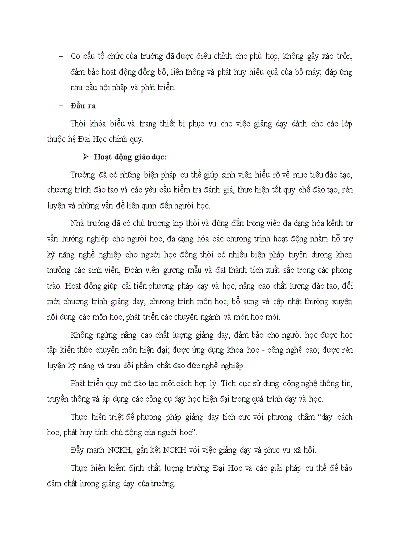 image for page Khảo sát sự hài lòng của sinh viên hệ Đại Học chính quy đối với dịch vụ giảng dạy của trường Đại Học Kinh Tế TP HCM