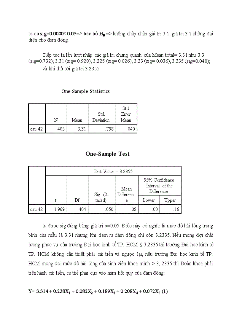 image for page Khảo sát sự hài lòng của sinh viên hệ Đại Học chính quy đối với dịch vụ giảng dạy của trường Đại Học Kinh Tế TP HCM