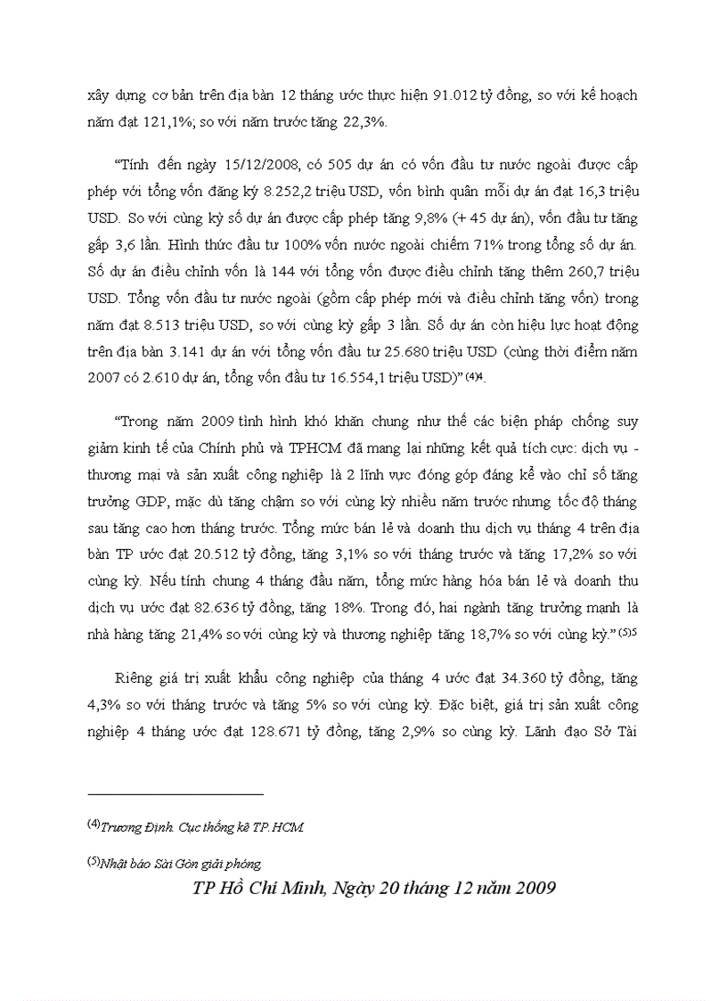 image for page Thực trạng thu hút và sử dụng FDI tại TP Hồ Chí Minh