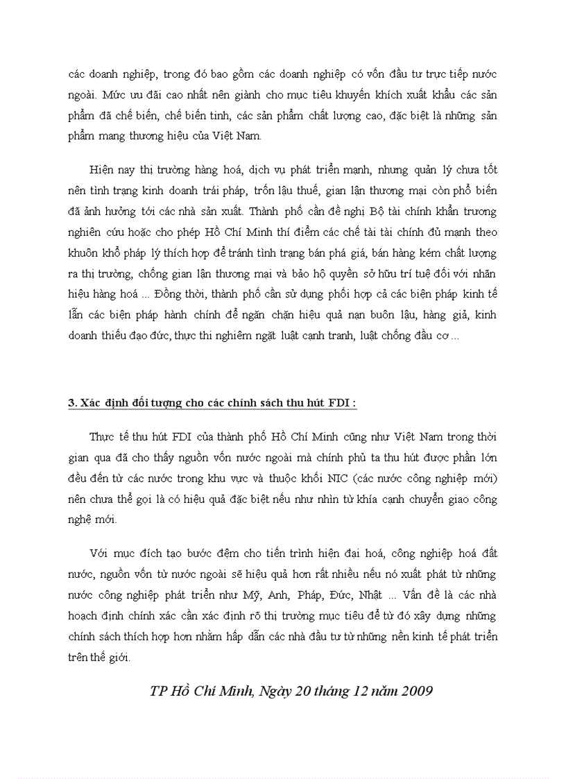image for page Thực trạng thu hút và sử dụng FDI tại TP Hồ Chí Minh