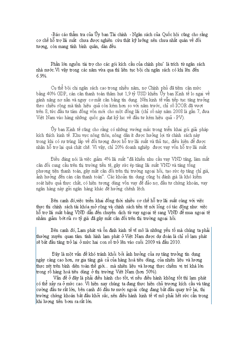 image for page Gói kích cầu tác dụng của gói kích cầu và biện pháp của chính phủ