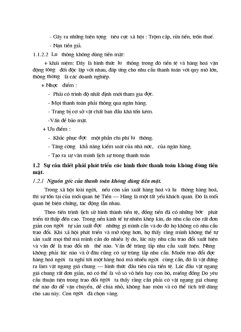 image for page Vấn đề thanh toán không sử dụng tiền mặt ở Việt Nam hiện nay