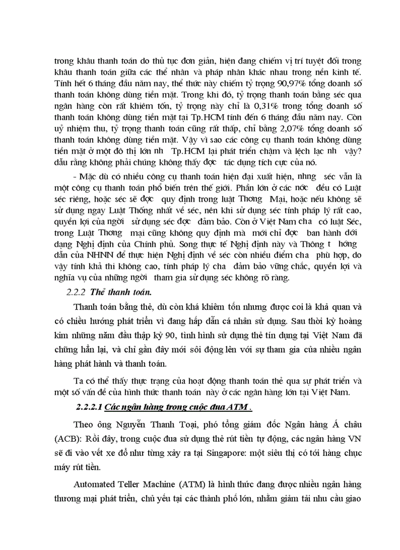 image for page Vấn đề thanh toán không sử dụng tiền mặt ở Việt Nam hiện nay