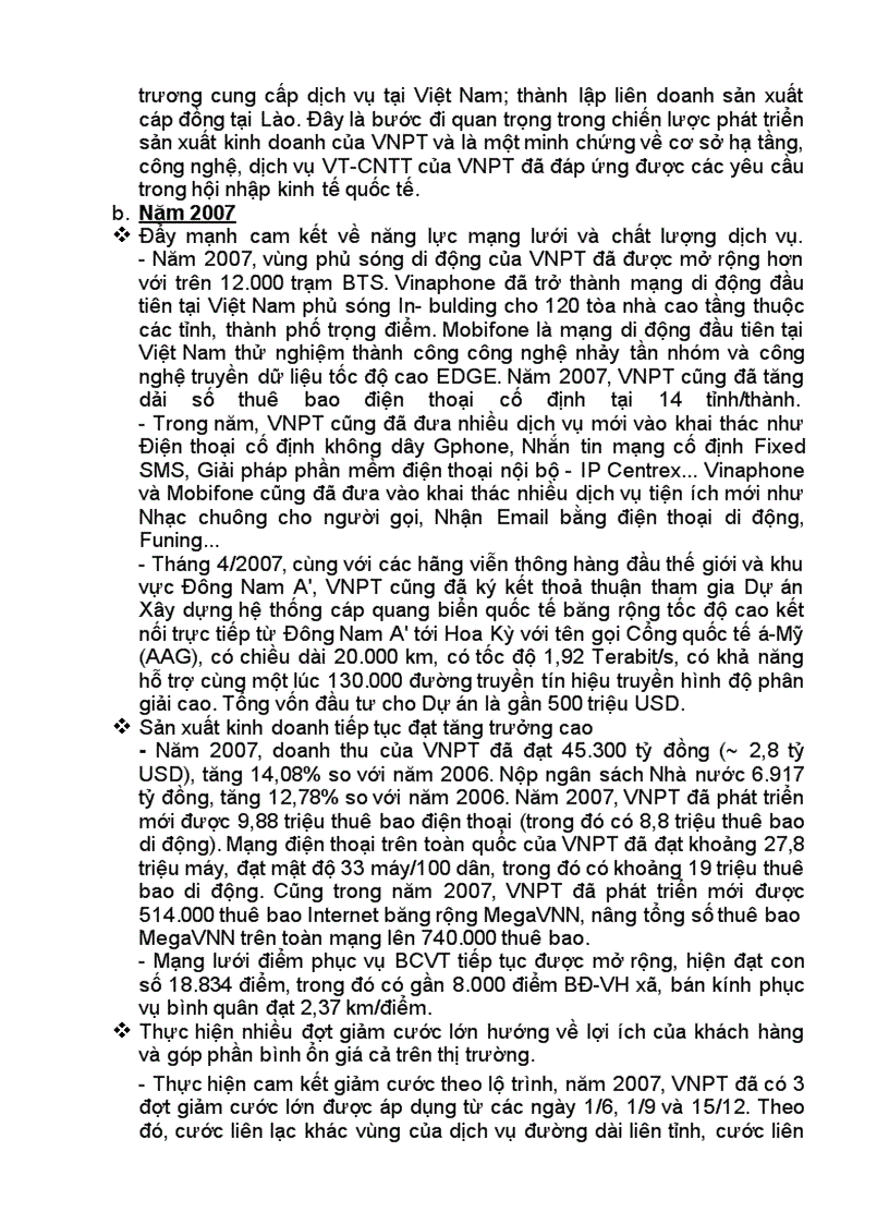 image for page Phân tích vai trò của tập đoàn bưu chính viễn thông Việt Nam VNPT về ngành viễn thông