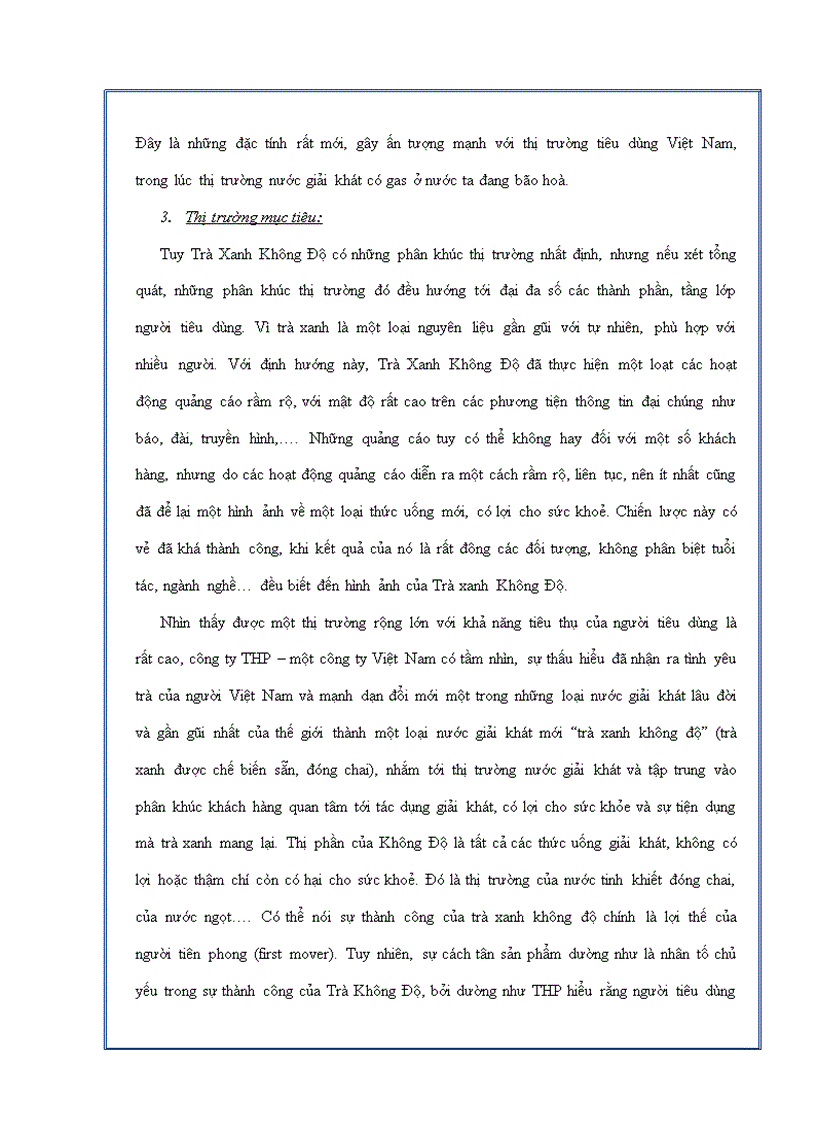 image for page Trà xanh Không Độ giải nhiệt cuộc sống