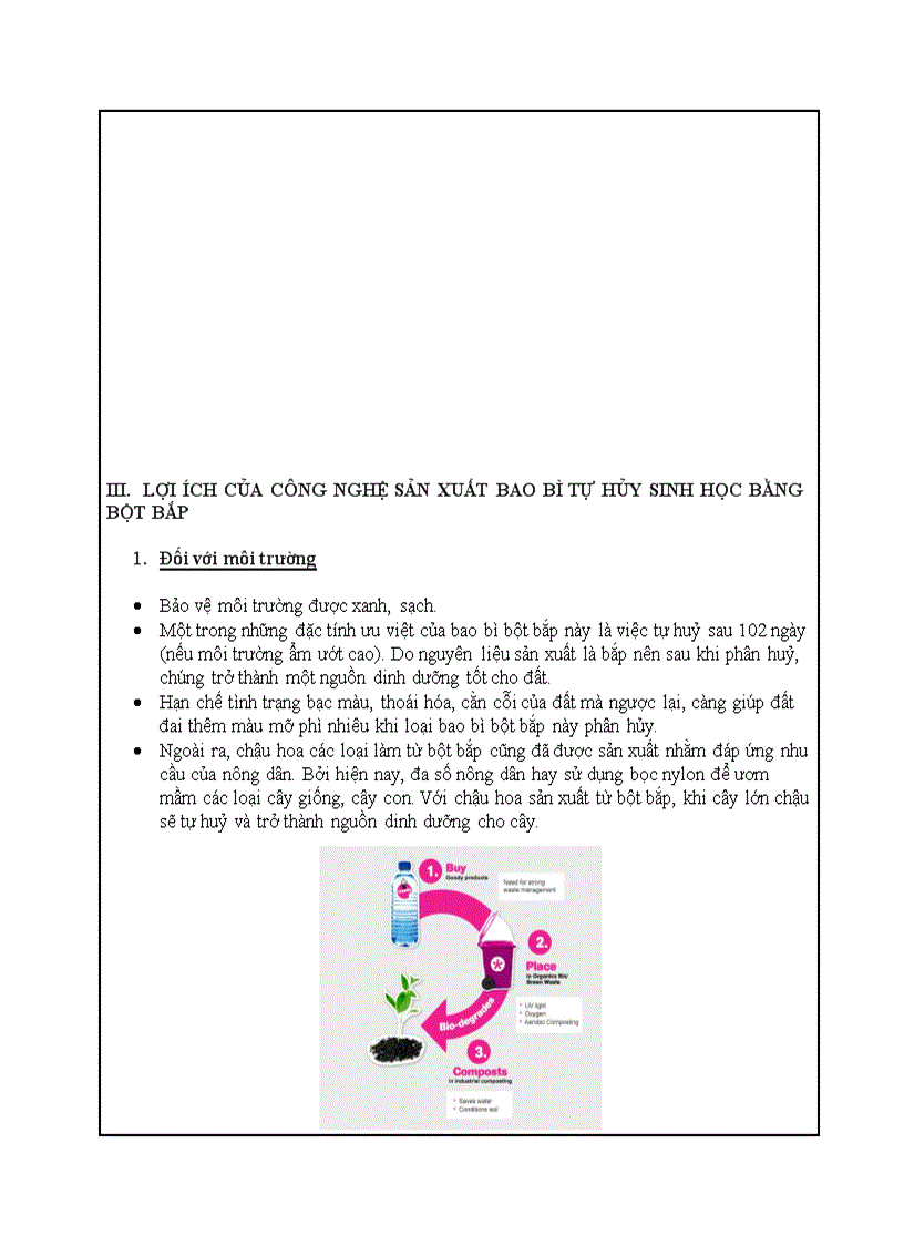 image for page Lợi ích của công nghệ sản xuất bao bì tự hủy sinh học bằng bột bắp ở VN