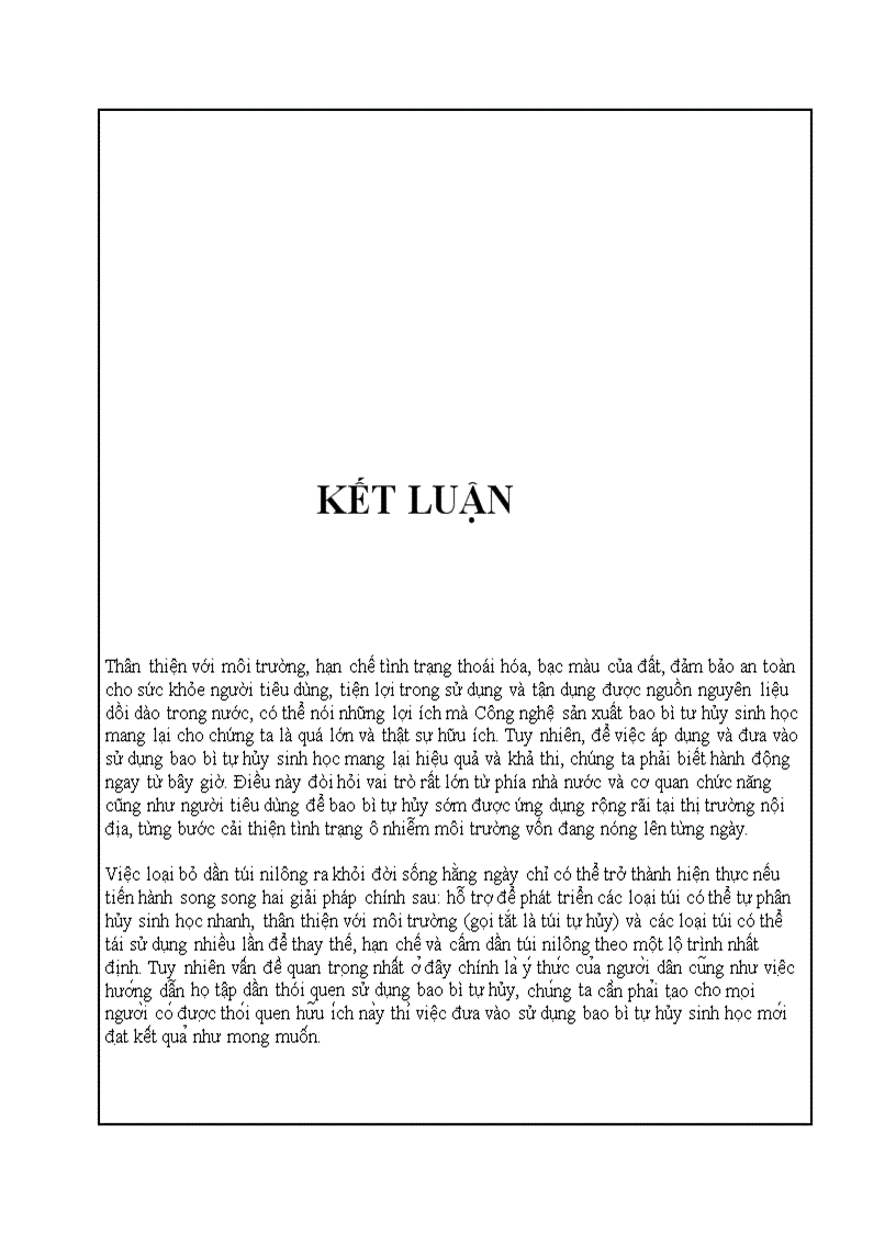 image for page Lợi ích của công nghệ sản xuất bao bì tự hủy sinh học bằng bột bắp ở VN