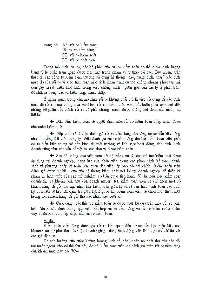 image for page Quy trình đánh giá rủi ro trong giai đoạn chuẩn bị kiểm toán tại công ty kiểm toán Ernst Young Việt Nam