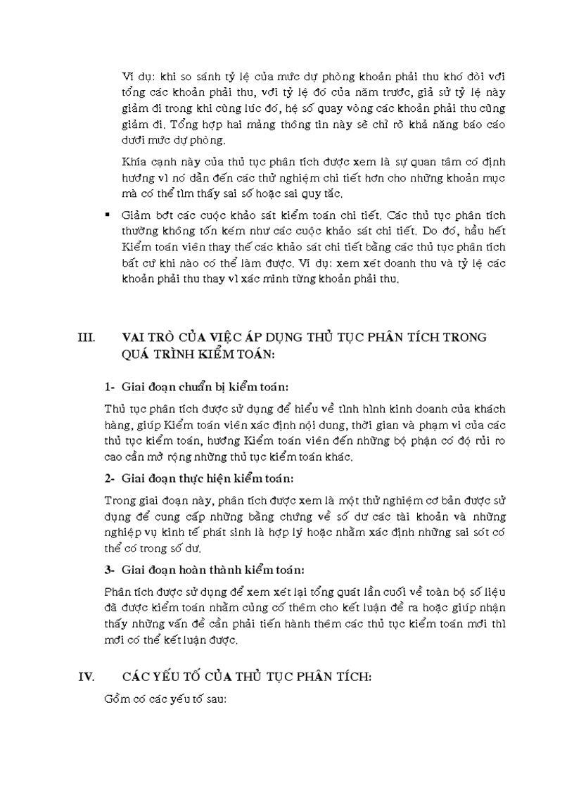 image for page VIệC áP DụNG THủ TụC PHÂN TíCH TRONG KIểM TOáN BáO CáO TàI CHíNH TạI CÔNG TY Cổ PHầN KIểM TOáN Và TƯ VấN TàI CHíNH Kế TOáN AFC