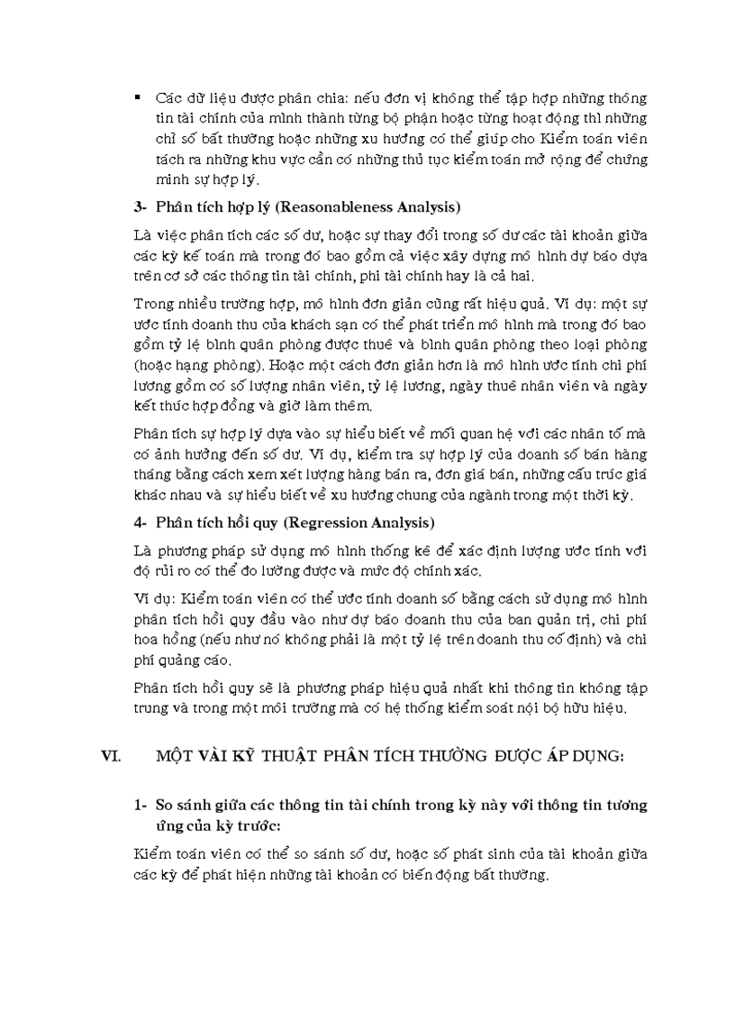image for page VIệC áP DụNG THủ TụC PHÂN TíCH TRONG KIểM TOáN BáO CáO TàI CHíNH TạI CÔNG TY Cổ PHầN KIểM TOáN Và TƯ VấN TàI CHíNH Kế TOáN AFC
