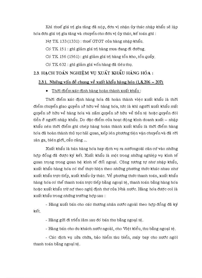 image for page Tổ CHứC CÔNG TáC Kế TOáN tại CÔNG TY TNHH TM DV HồNG PHƯớC