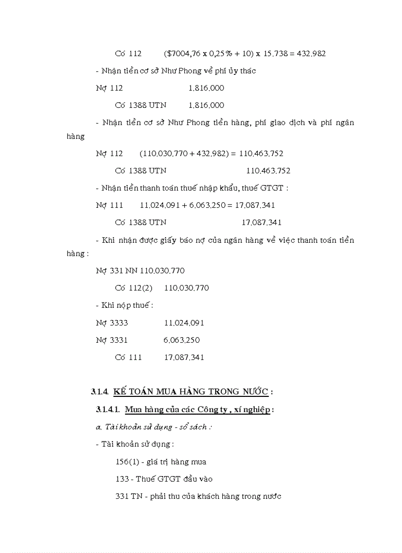 image for page Tổ CHứC CÔNG TáC Kế TOáN tại CÔNG TY TNHH TM DV HồNG PHƯớC