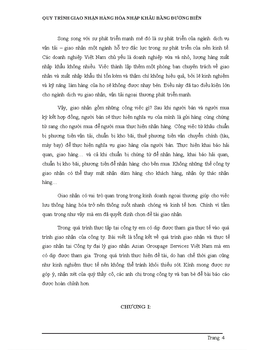 image for page Quy trình giao nhận hàng hóa nhập khẩu bằng đường biển