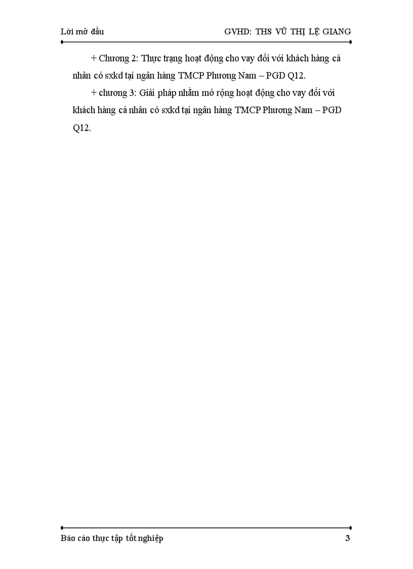 image for page Giải pháp mở rộng hoạt động cho vay đối với khách hàng cá nhân có sản xuất kinh doanh tại ngân hàng TMCP Phương Nam Phòng giao dịch quận 12