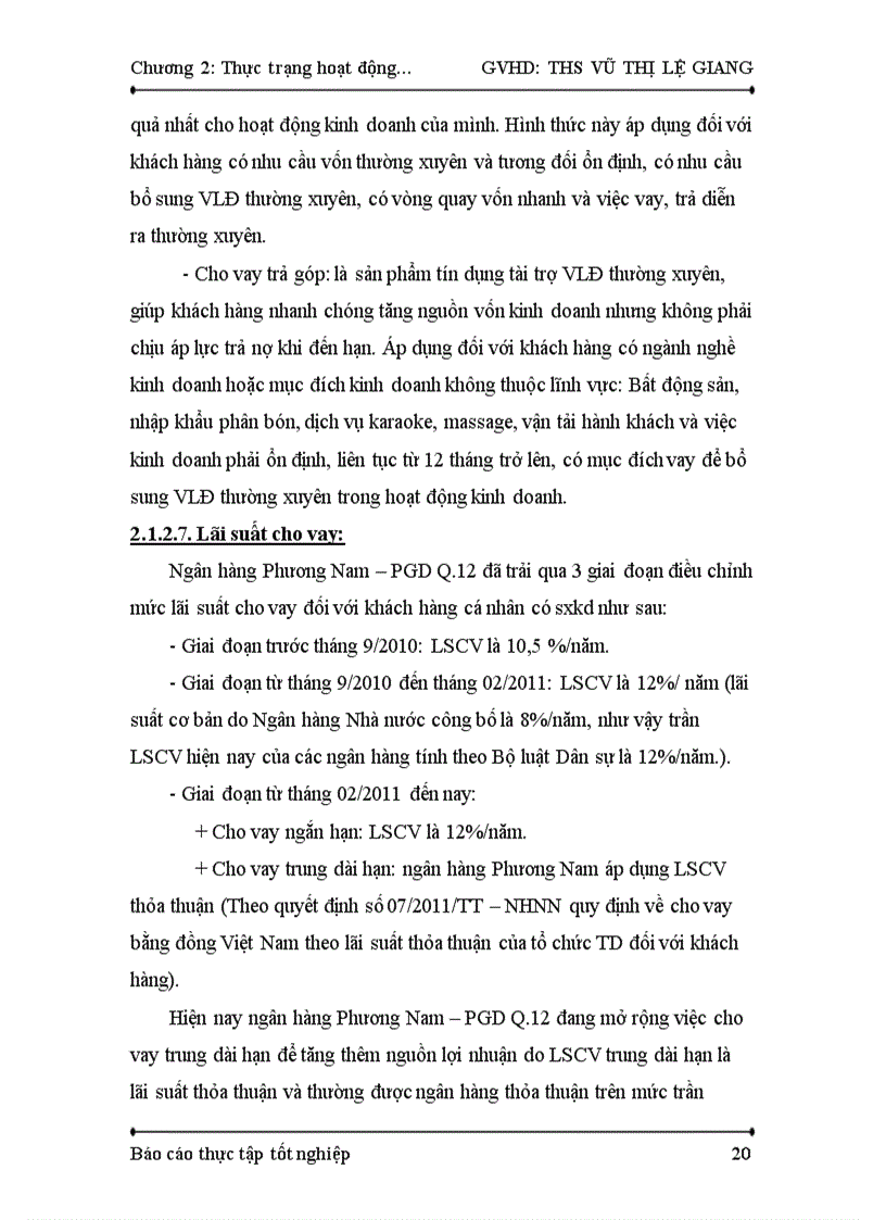 image for page Giải pháp mở rộng hoạt động cho vay đối với khách hàng cá nhân có sản xuất kinh doanh tại ngân hàng TMCP Phương Nam Phòng giao dịch quận 12