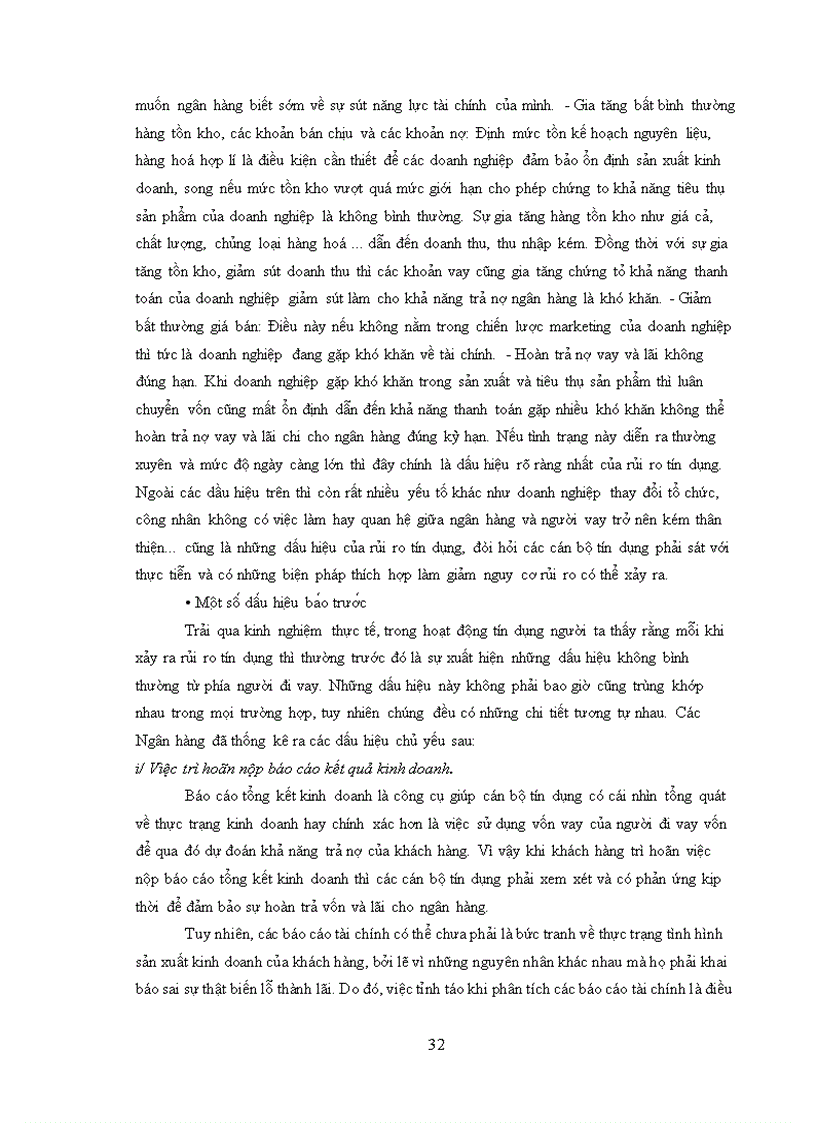 image for page Rủi ro tín dụng giải pháp phòng ngừa hạn chế rủi ro trong hoạt động tín dụng tại tại ngân hàng TMCP Ngoại Thương Việt Nam Chi Nhánh BìnhTây