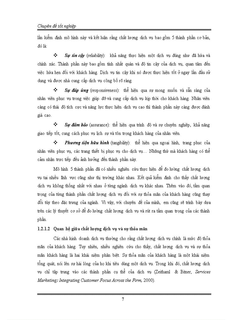 image for page Sự thỏa mãn của khách hàng đối với dịch vụ tín dụng tại ngân hàng thương mại cổ phần Sài Gòn SCB