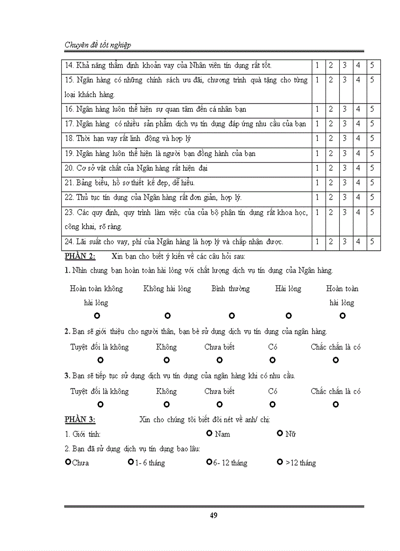 image for page Sự thỏa mãn của khách hàng đối với dịch vụ tín dụng tại ngân hàng thương mại cổ phần Sài Gòn SCB